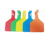 Marchio auricolare Carta d'identità per bestiame 50 pezzi/100 pezzi Z Tag vuoto grande, un pezzo grande TPU etichette auricolari for bestiame(Mixed Colors,50pcs)