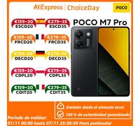 【Marchio+】 Il più recente POCO M7 Pro 5G Versione globale Dimensity 7025-Ultra 120Hz FHD+ Display AMOLED per la cura degli occhi Batteria 5110mAh NFC