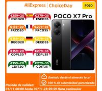 POCO X7 Pro 16,9 cm (6.67") Doppia SIM 5G 12 GB 512 GB 6000 mAh Nero, Giallo