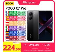Smartphone Xiaomi Poco X7 Pro 5G 12GB/256GB Verde con schermo AMOLED 1,5K, batteria 6000 mAh e fotocamera Sony IMX882 - Nouvo