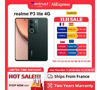 Versione globale realme P3 lite 4G Batteria per smartphone Schermo da 6000 mAh Hz Eye Comfort Chipset Octa Core foto Dispositivo da 50 MP con IA