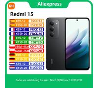 【Marchio+】Redmi 15 Versione globale Smartphone 6,9" 50MP 7000mAh batteria 33W ricarica rapida IP64 Snapdragon ® 685 Piattaforma mobile