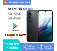 【Marchio+】Redmi 15 Versione globale Smartphone 6,9" 50MP 7000mAh batteria 33W ricarica rapida IP64 Snapdragon ® 685 Piattaforma mobile