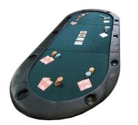 Marchio Texas Hold'em Poker Tavolo Imbottito con Cupholders