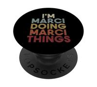 Marci Name Marci Personalized Name First Given PopSockets PopGrip Adesivo