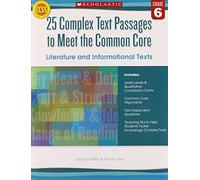 Marcia Miller M 25 Complex Text Passages to Meet the Common Core: Li (Tascabile)