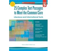 Marcia Miller 25 Complex Text Passages to Meet the Common Core: Lite (Tascabile)