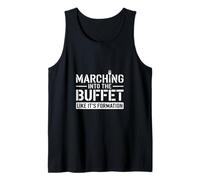 Marciare nel buffet come la sua formazione Veterans Day Canotta