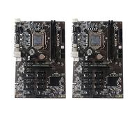 Marclix 2X B250 BTC Miner Scheda Madre 12X Slot per Scheda Grafica LGA 1151 DDR4 SATA3.0 USB3.0 A Bassa Potenza