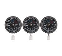 Marclix 3X Movimento NH36 Crown at 3.8 O'Clock Orologio Meccanico Sostituzione Movt per Diver's Mod Sub 24 Jewels Nero Data, Font