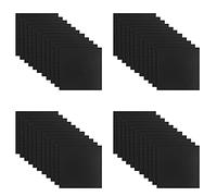 Marclix fonoassorbenti in spugna ingegneristica con cunei insonorizzanti, 2,5 x 30,5 x 30,5 cm, confezione da 48