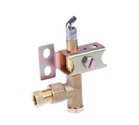 Marclix Il Supporto di Unidirezionale Bruciatore Driver Può Avere Gas Naturale o LP 1 Foro Propano/Butano Assemblaggio Pilota Pesante Facile Da Usare