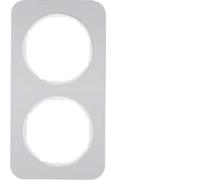 Marco 2E, R.1, aluminio/blanco, brillo