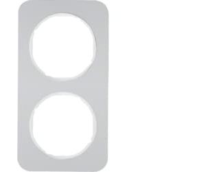 Marco 2E, R.1, aluminio/blanco, brillo