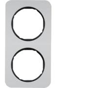 Marco 2E, R.1, aluminio/negro, brillo