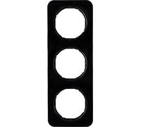 Berker 10132145 - Black - Glossy - Screwless - - 1 pc(s)