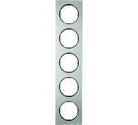 Marco 5E, R.3, acero/negro, brillo
