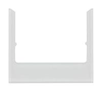 Marco angular, serie berker KNX Touch Control de hager, cristal, aluminio