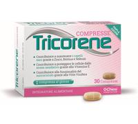 CHIESI tricorene 30 compresse - integratore per rinforzare i capelli delle donne