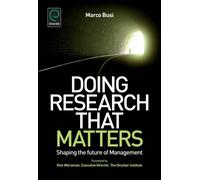 Marco Busi Doing Research That Matters (Copertina rigida)