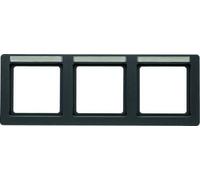 Marco con portaetiquetas 3E H, Q.1, antracita, aterciopelado