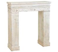 Marco De Chimenea De Madera Blanco_AlexandreHouse