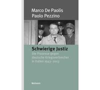 Marco De Paolis Schwierige Justiz: Die Prozesse wegen deutsch (Copertina rigida)