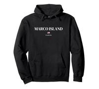 Marco Island Florida Felpa con Cappuccio