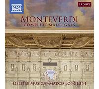 Audio Cd Claudio Monteverdi - Complete Madrigals (15 Cd)