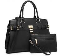 Marco M Satchel Borse e Borsa per le Donne Moda Spalla Tote Top Handle Borse con Abbinamento Portafoglio
