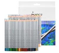 MARCO Matite colorate a base di olio, serie 7100-48 colori. Mine spesse a gesso, esagonali. Ideali per illustrazioni e graffiti, per principianti e amanti della pittura