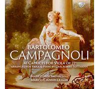 41 Caprices for Viola Op.22, arranged fo r Viola & Piano by Carl Albert Tottmann