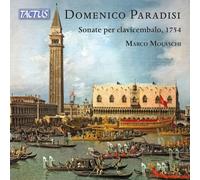 Domenico Paradisi – Sonate per clavicembalo (1754) – CD – Tactus