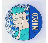 Marco One Piece Rubber Coaster Japanese Bandai From Japan F/S