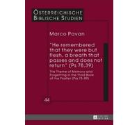 Marco Pavan «He remembered that they were but flesh, a breath (Copertina rigida)