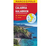 Marco Polo Calabrië 13: Wegenkaart 1:200 000