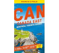 Marco Polo Canada East Pocket Travel Guide | Pull-out Map | Local Knowledge | Covers: Montreal, Toronto, Quebec and more