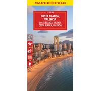MAIRDUMONT - Mappa Costa Blanca Marco Polo - Valencia, Alicante, Murcia - con estensione digitale