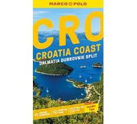 Marco Polo Croatia Coast Pocket Travel Guide | Pull-out Map | Local Knowledge | Covers: Dubrovnik, Split, Hvar and more: with pull-out map
