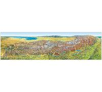 MARCO POLO Das Große Alpen Panorama Sommer, plano in Hülse: 1:400000