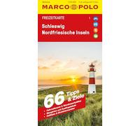 MARCO POLO Freizeitkarte 1 Schleswig, Nordfriesische Inseln 1:110.000