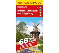MARCO POLO Freizeitkarte 10 Bremen, Oldenburg und Umgebung 1:100.000