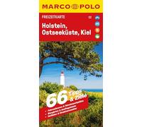 MARCO POLO Freizeitkarte 2 Holstein, Ostseeküste, Kiel 1:100.000
