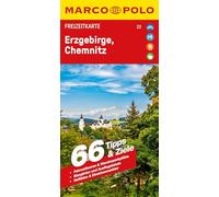 MARCO POLO Freizeitkarte 23 Erzgebirge, Chemnitz 1:100.000