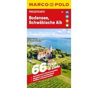 MARCO POLO Freizeitkarte 41 Bodensee, Schwäbische Alb 1:100.000