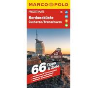 MARCO POLO Freizeitkarte 6 Nordseeküste, Cuxhaven, Bremerhaven 1:100.000