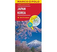 Marco Polo Japan,Korea: Wegenkaart 1:2 000 000 - NUOVO