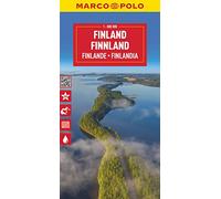 Marco Polo Maps Finland: Wegenkaart Schaal 1 : 800.000