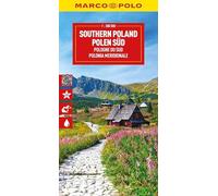 Marco Polo Polen Zuid: wegenkaart 1:300 000 - NUOVO