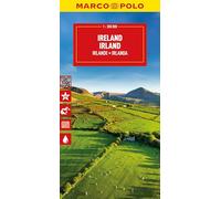 MARCO POLO Reisekarte Irland 1:350.000: Straßenkarte und Autokarte mit sehenswerten Strecken, Highlights und digitaler Erweiterung